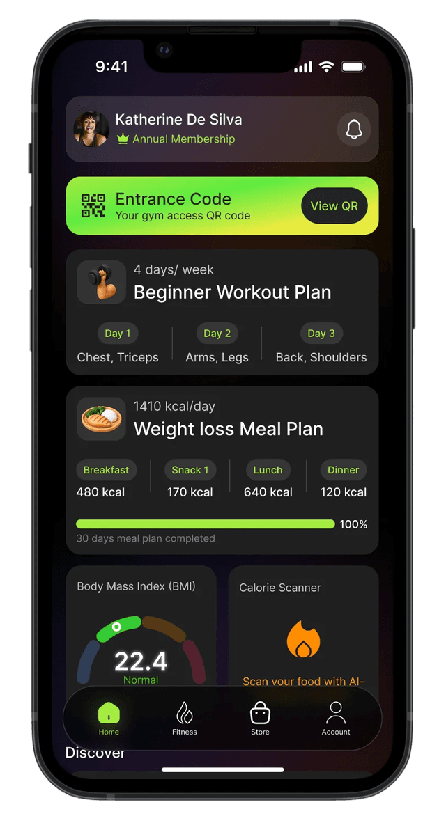 Member App Screen 1